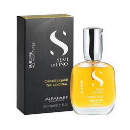 Aceite Capilar Semi Di Lino Sublime Cristal Liquid The Original Alfaparf Milano