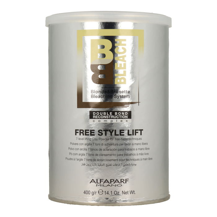 Alfaparf BB Bleach Free Style Lift Polvo Decolorante Azul 7 Tonos 400g Alfaparf BB Bleach Free Style Lift Polvo Decolorante Azul 7 Tonos 400g