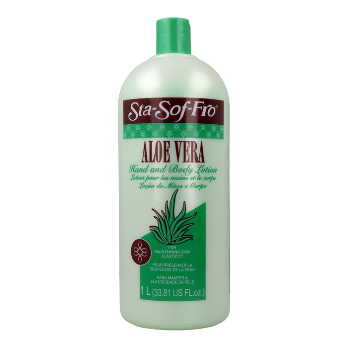 Sta Soft Fro Loción Aloe Vera Hidratante para Manos y Cuerpo 1L