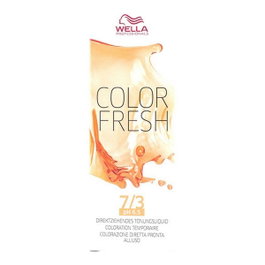 Wella Color Fresh Tinte Semipermanente 7/3 Rubio medio dorado 75 ml