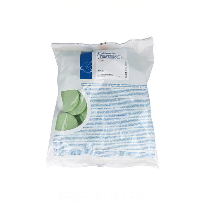 Idema Discos Cera Caliente Te Verde 1 kg Idema Discos Cera Caliente Te Verde 1 kg