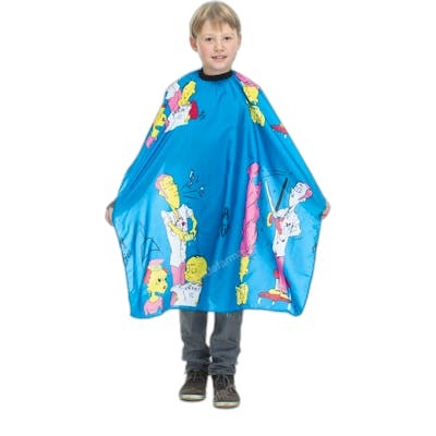 Xanitalia Pro Capa de Corte Infantil Azul 83x125 cm Xanitalia Pro Capa de Corte Infantil Azul 83x125 cm