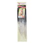 X-Pression Kanekalon Pré-Peigné T1B 2X (120 cm) de cabello sintético para trenzar