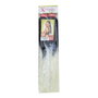 X-Pression Kanekalon Pré-Peigné T1B/White 2X (2 unidades) de cabello sintético para trenzar