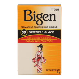 Bigen 59 Oriental Black Baño de Color 6 Gr