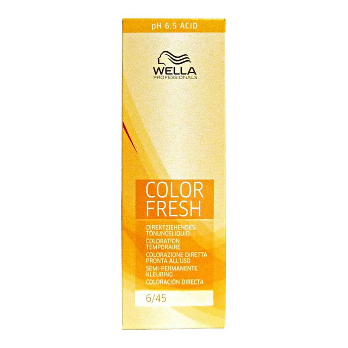 Wella Color Fresh Tinte Semipermanente 4/07 Castaño Medio Natural Marrón 75 ml Wella Color Fresh Tinte Semipermanente 4/07 Castaño Medio Natural Marrón 75 ml