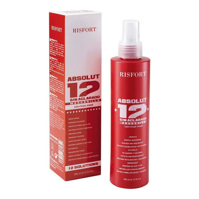 Risfort Absolut 12 Mascarilla en Spray sin Aclarado 200 ml Risfort Absolut 12 Mascarilla en Spray sin Aclarado 200 ml