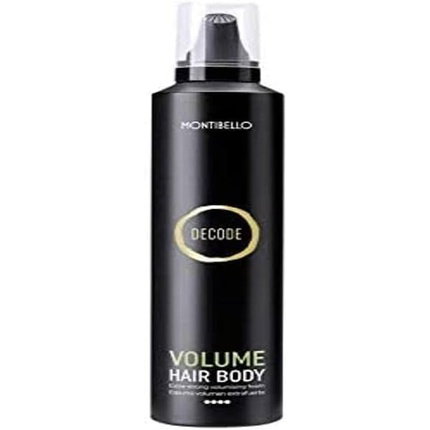 Montibello Decode Volume Hair Body 300 ml Espuma Extrafuerte