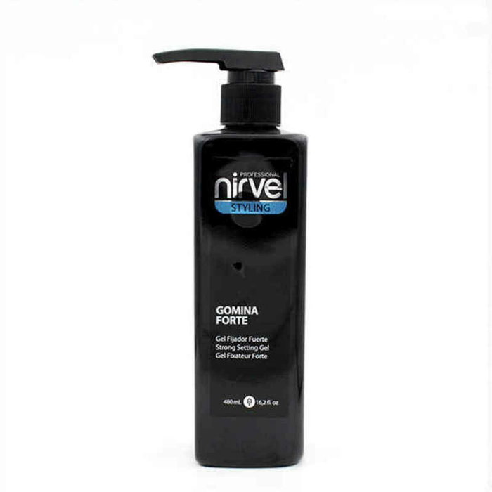 Nirvel Styling Gomina Forte Gel Fijador Fuerte 480 ml