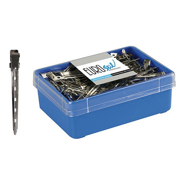 EuroStil Pack de 60 Pinzas Curvadas R93 de Metal EuroStil Pack de 60 Pinzas Curvadas R93 de Metal