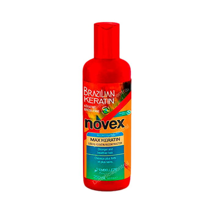 Novex Max Brazilian Keratin Queratina Líquida 250ml Novex Max Brazilian Keratin Queratina Líquida 250ml
