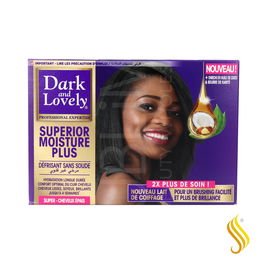 Soft & Sheen Carson Dark & Lovely Relaxer Kit Super, Alisador de uso regular