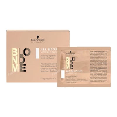 Schwarzkopf BLONDME All Blondes Detox Vitamin C Shot 5x5g