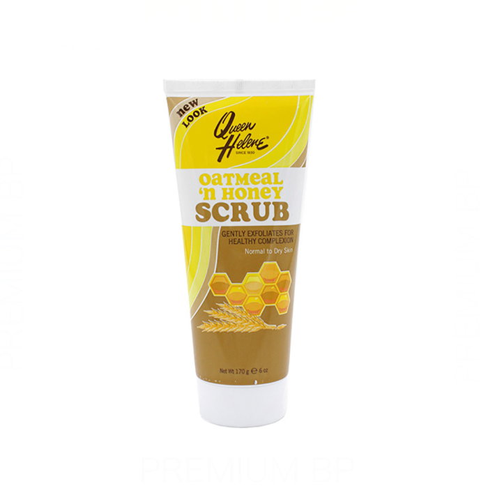 Queen Helene Scrub Facial Avena y Miel 170 Gr Exfoliante Facial