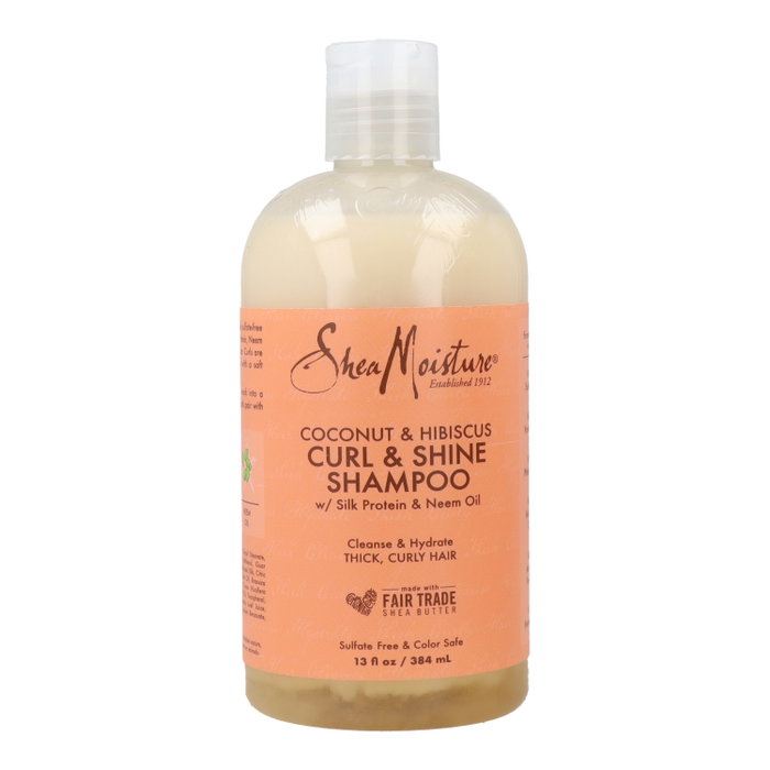 Shea Moisture Coconut & Hibiscus Curl & Shine Shampoo 384ml