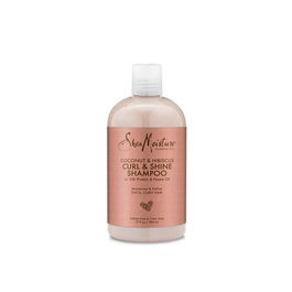 Shea Moisture Champú Coconut & Hibiscus Curl & Shine para Cabello Grueso y Rizado, 384ml