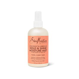 Shea Moisture Coconut & Hibiscus Hold & Shine Moisture Mist 236ml Spray Humectante para Cabello Rizado con Aceite de Coco e Hibisco