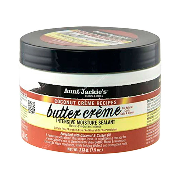 Aunt Jackie'S Coconut Butter Crème Intensive Moisture Sealant 213g Aunt Jackie'S Coconut Butter Crème Intensive Moisture Sealant 213g