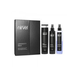 Nirvel Longevity Hair Pack Regenerante Células Madre Champú Essence Conditioner