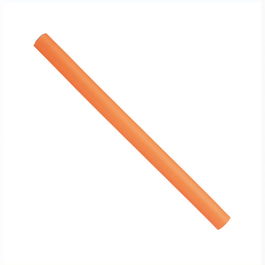 EuroStil Papillots Largos Nº/1.6 Naranjas para Peluquería y Uso Profesional
