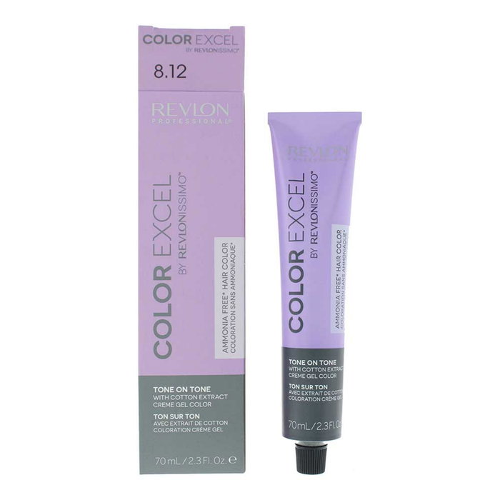 Coloración Permanente Revlon Revlonissimo Color Excel Nº 8.12 (70 ml) Coloración Permanente Revlon Revlonissimo Color Excel Nº 8.12 (70 ml)