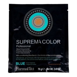 Farmavita Suprema Color Polvo Decolorante Azul 70 g