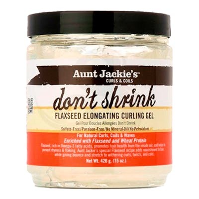 Aunt Jackie's Flaxseed Recipes Don't Shrink Elongating Curling Gel