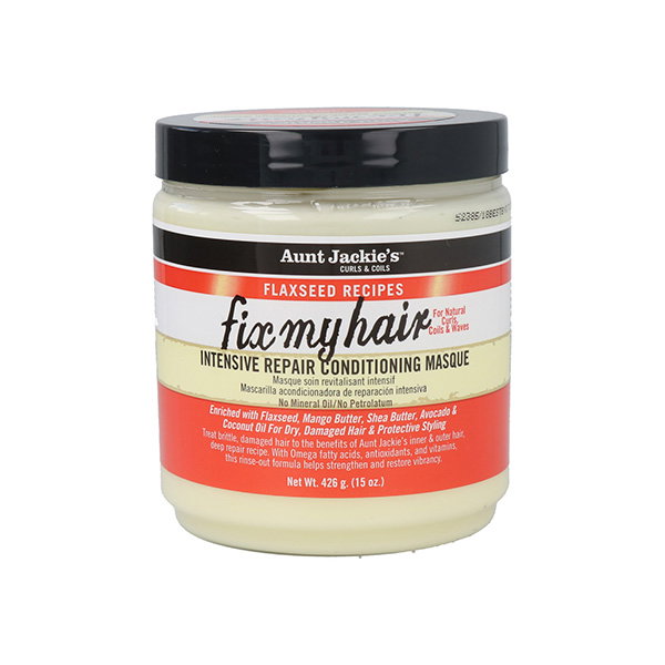 Aunt Jackie'S Flaxseed Recipes Fix My Hair Intensive Repair Conditioning Masque 426g