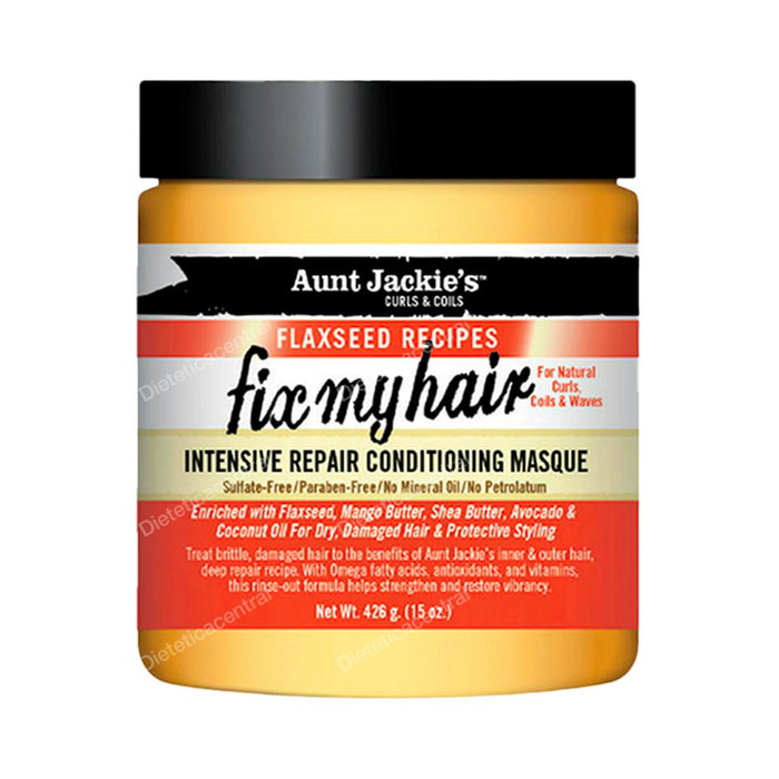 Aunt Jackie'S Flaxseed Recipes Fix My Hair Intensive Repair Conditioning Masque 426g