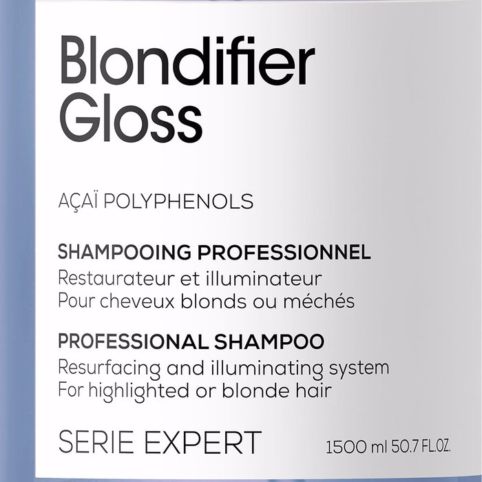 L'Oréal Professionnel Paris Blondifier Gloss Champú 1500 ml L'Oréal Professionnel Paris Blondifier Gloss Champú 1500 ml