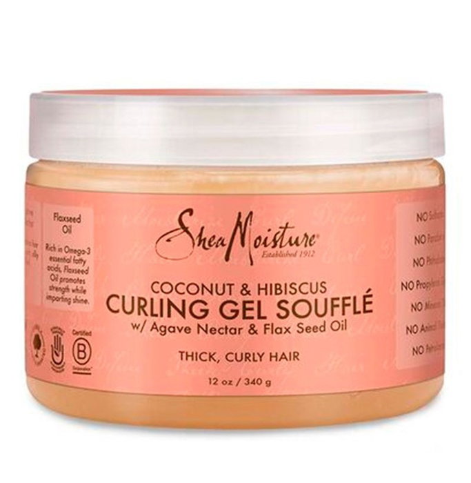 Shea Moisture Coconut & Hibiscus Curl Gel Soufflé 340 g Shea Moisture Coconut & Hibiscus Curl Gel Soufflé 340 g