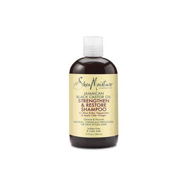 Shea Moisture Champú Jamaican Black Castor Oil Strengthen & Restore - Fortalece y Restaura el Cabello, 384ml