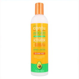 Cantu Crema Activadora de Rizos Aguacate Avocado Curl Activator Cream para Cabello Rizado sin Frizz y con Volumen, 12oz 355ml