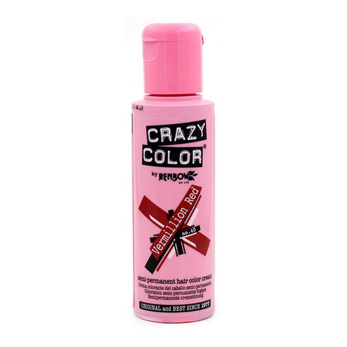 Crazy Color 40 Vermillion Red Crazy Color 40 Vermillion Red