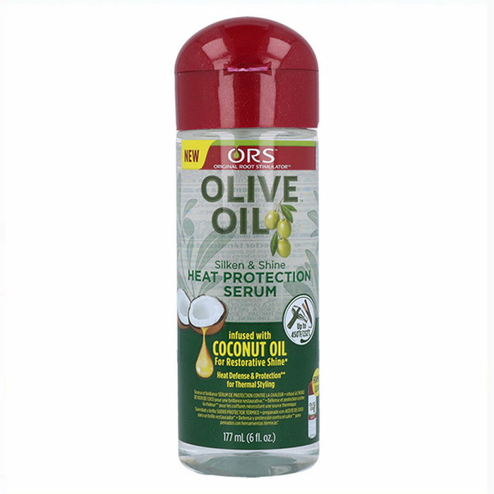 Organic Root Stimulator Olive Oil Heat Protection Serum 177ml Organic Root Stimulator Olive Oil Heat Protection Serum 177ml
