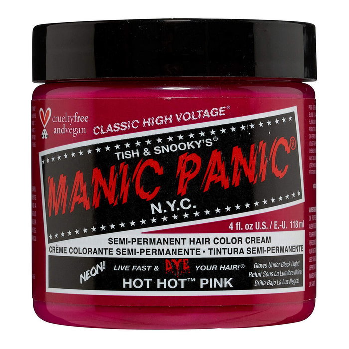 Manic Panic Classic Hot Hot Pink Tinte Semipermanente Manic Panic Classic Hot Hot Pink Tinte Semipermanente