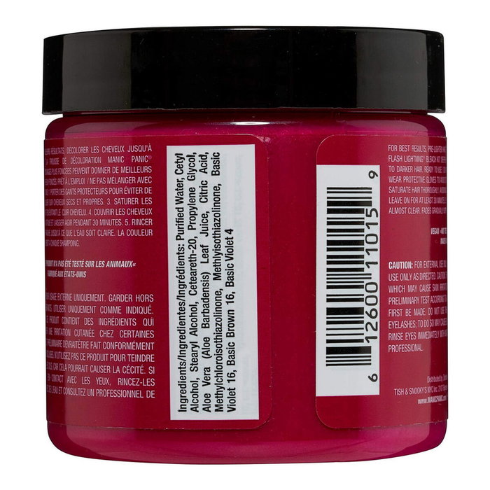 Manic Panic Classic Hot Hot Pink Tinte Semipermanente Manic Panic Classic Hot Hot Pink Tinte Semipermanente