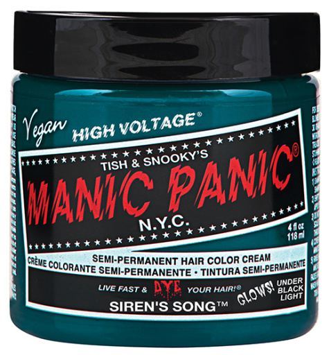 Manic Panic Classic Mermaid Tinte Semi-Permanente Azul Turquesa