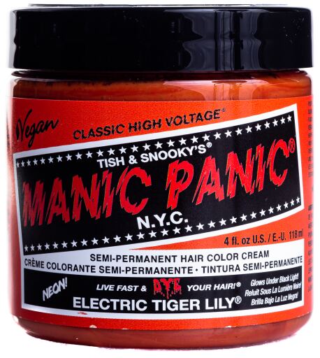 Manic Panic Classic Electric Tiger Lily Tinte para el Cabello Semi-Permanente Manic Panic Classic Electric Tiger Lily Tinte para el Cabello Semi-Permanente