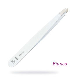 Premax Pinza Inox Blanca Punta Oblicua 9 cm