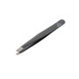 Premax Pinza de Acero Inoxidable Punta Oblicua Negra 9 cm