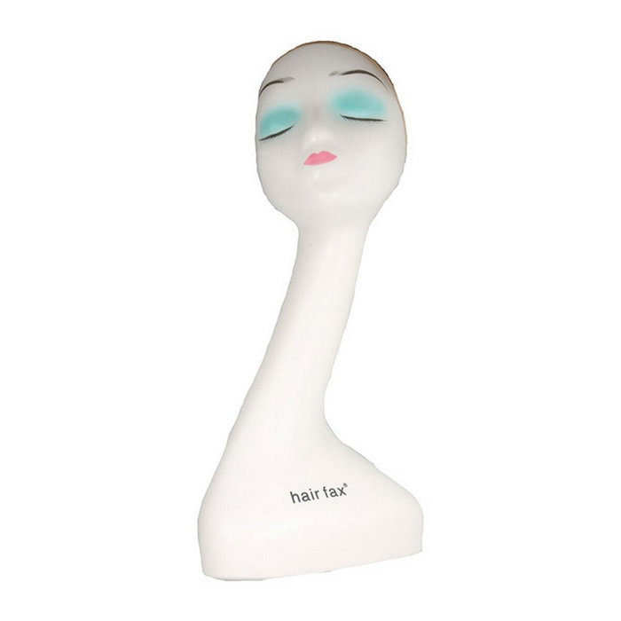 EuroStil Cabeza Maniquí Sin Pelo Blanco 95x43x50 50 cm