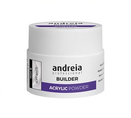 Andreia Polvos Acrilicos Builder Acrylic Powder Soft White 35 g para Construcción de Uñas