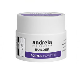 Andreia Polvos Acrilicos Builder Acrylic Powder White para Uñas 35 g