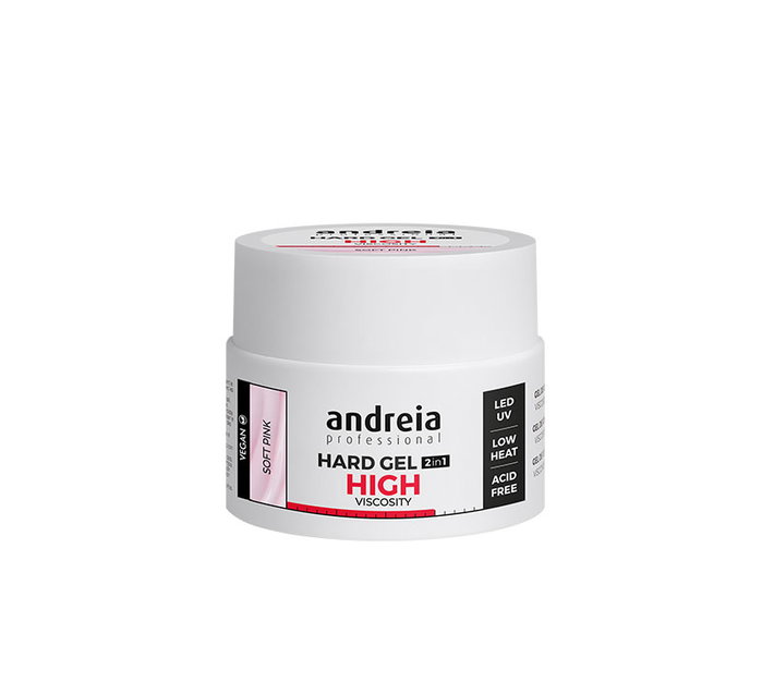 Andreia Hard Gel Alta Viscosidad Soft Pink 44g Andreia Hard Gel Alta Viscosidad Soft Pink 44g