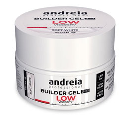 Andreia Builder Gel 3 en 1 Baja Viscosidad Soft White 22g