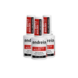 Andreia One Bottle Gel de Construcción 3 en 1 Baja Viscosidad Transparente 14 ml