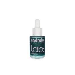 Andreia Coconut Cuticle Oil 10,5ml Aceite Hidratante para Cutículas con Aroma a Coco, Aceite de Coco