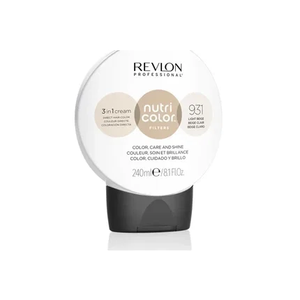 Revlon Professional NUTRI COLOR Filters 931 Light Beige 240 ml Revlon Professional NUTRI COLOR Filters 931 Light Beige 240 ml