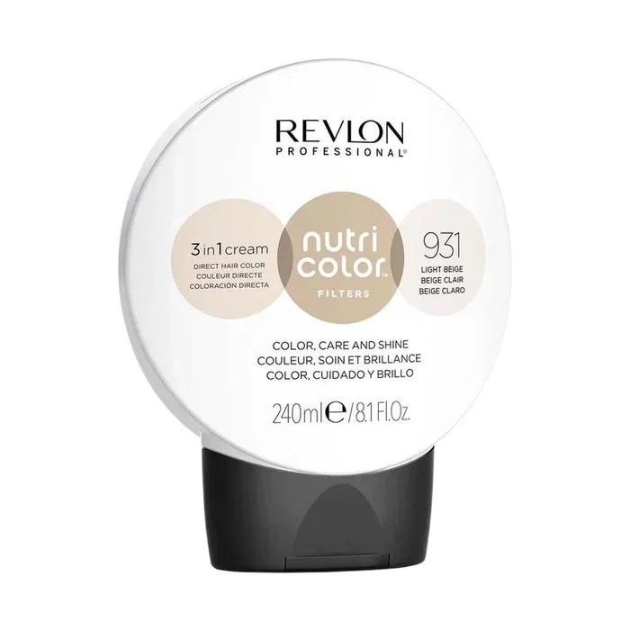 Revlon Professional Nutri Color Filters 931 Light Beige 240 ml